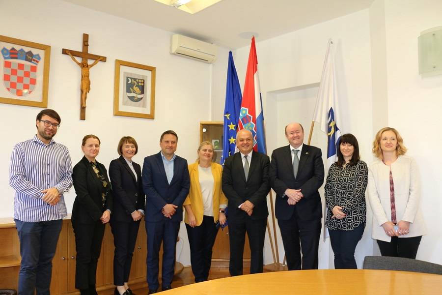 SB Online | Gradonačelnik održao prijem za veleposlanika Irske u Republici Hrvatskoj