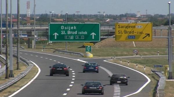 SB Online | Prometna nesreća na autocesti kod Slavonskog Broda
