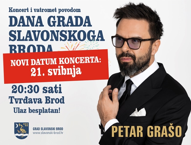 SB Online | Petar Grašo u nedjelju pjeva u Slavonskom Brodu