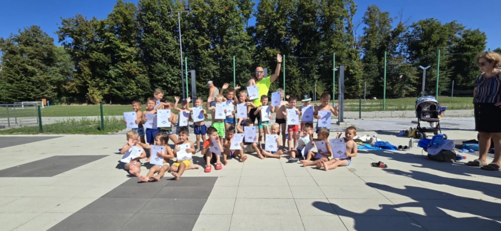 Dodjelom diploma i demonstracijom stečenih znanja završila Škola plivanja Požeškog športskog saveza i Grada Požege 2025