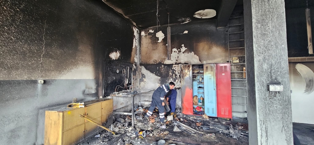 Potrebna je pomoć za obnovu: Požar teško oštetio garažni prostor DVD-a Brestovac