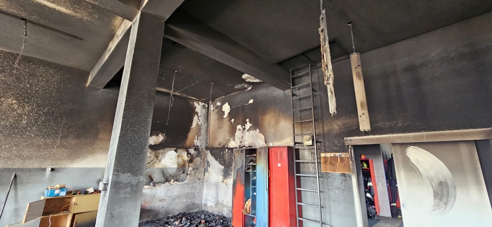 Potrebna je pomoć za obnovu: Požar teško oštetio garažni prostor DVD-a Brestovac