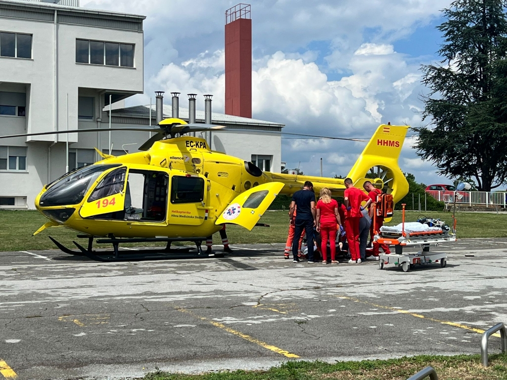 Još jedna uspješna akcija Hitne medicinske službe s helikopterom u Požegi