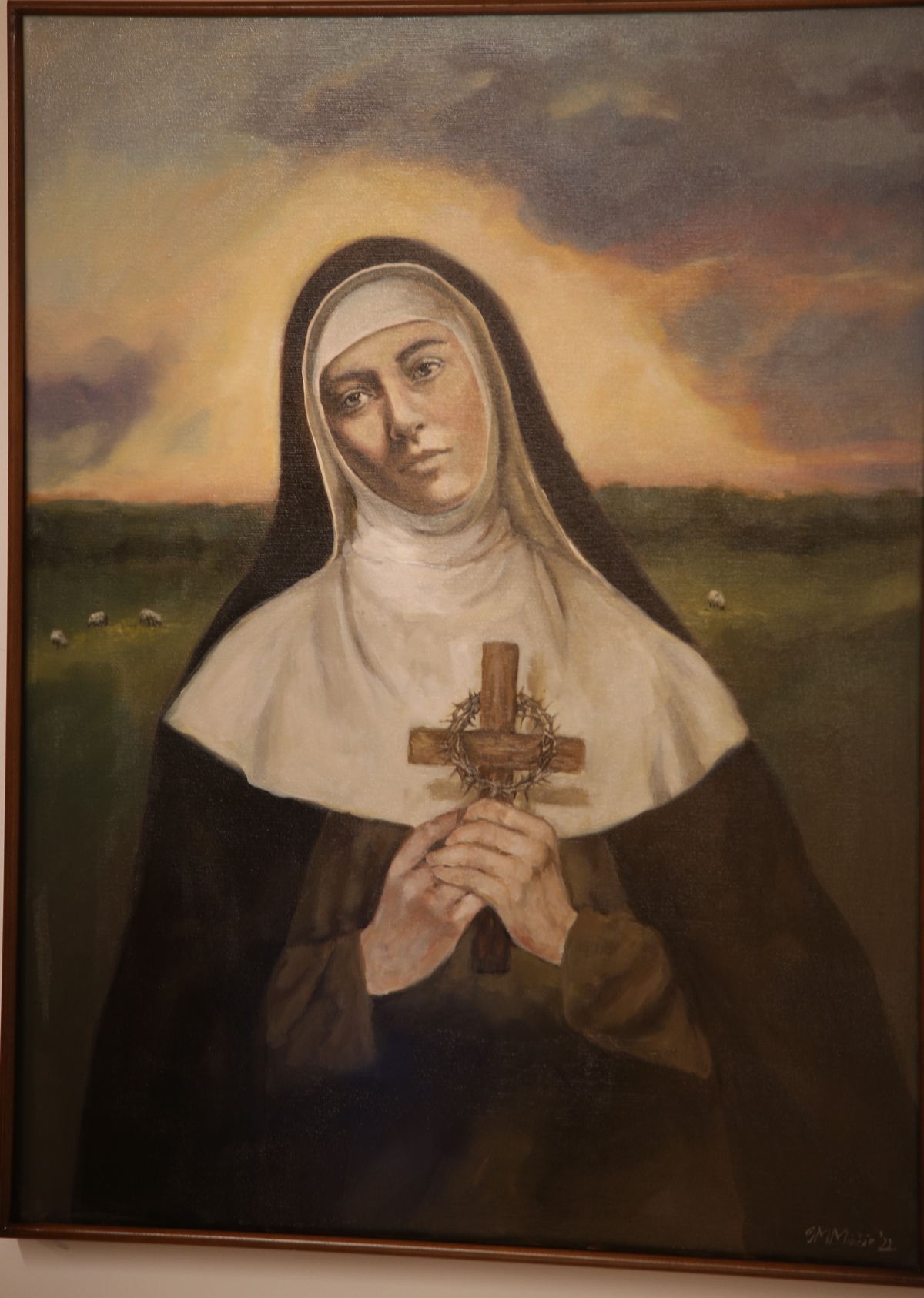 Požeški muzej: Otvorena izložba »Hrvatski sveci i blaženici u našem narodu« akademske slikarice Iris Mihatov Miočić