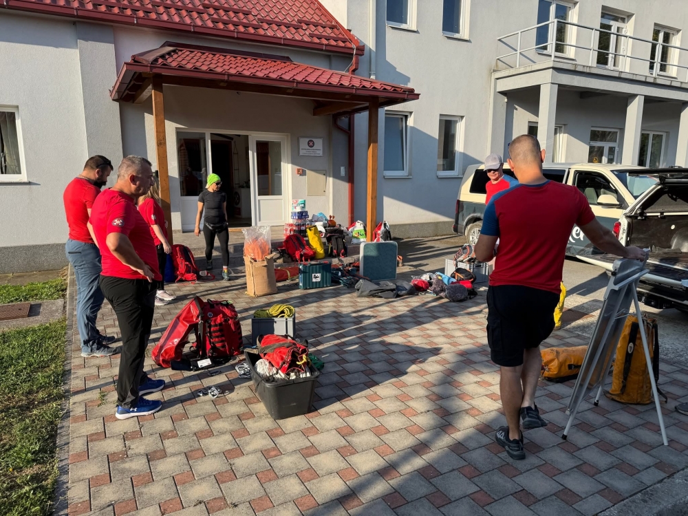 Speleo vježba HGSS Stanice Požega na Papuku