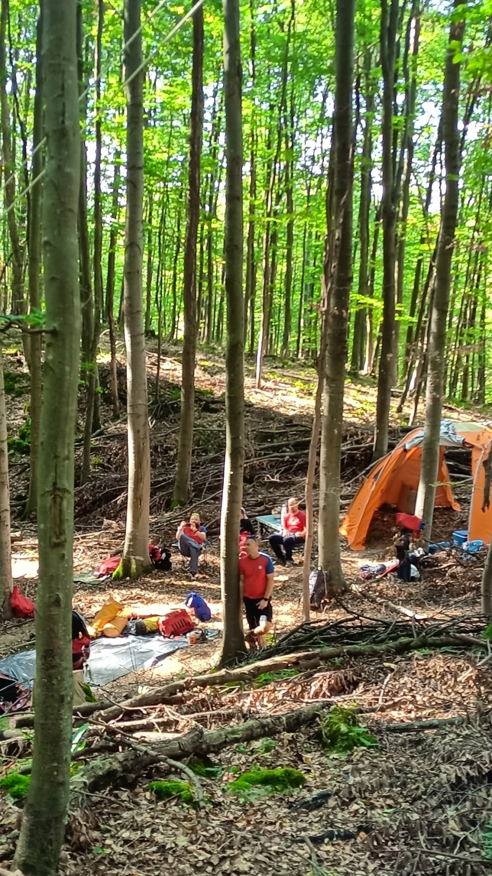 Speleo vježba HGSS Stanice Požega na Papuku