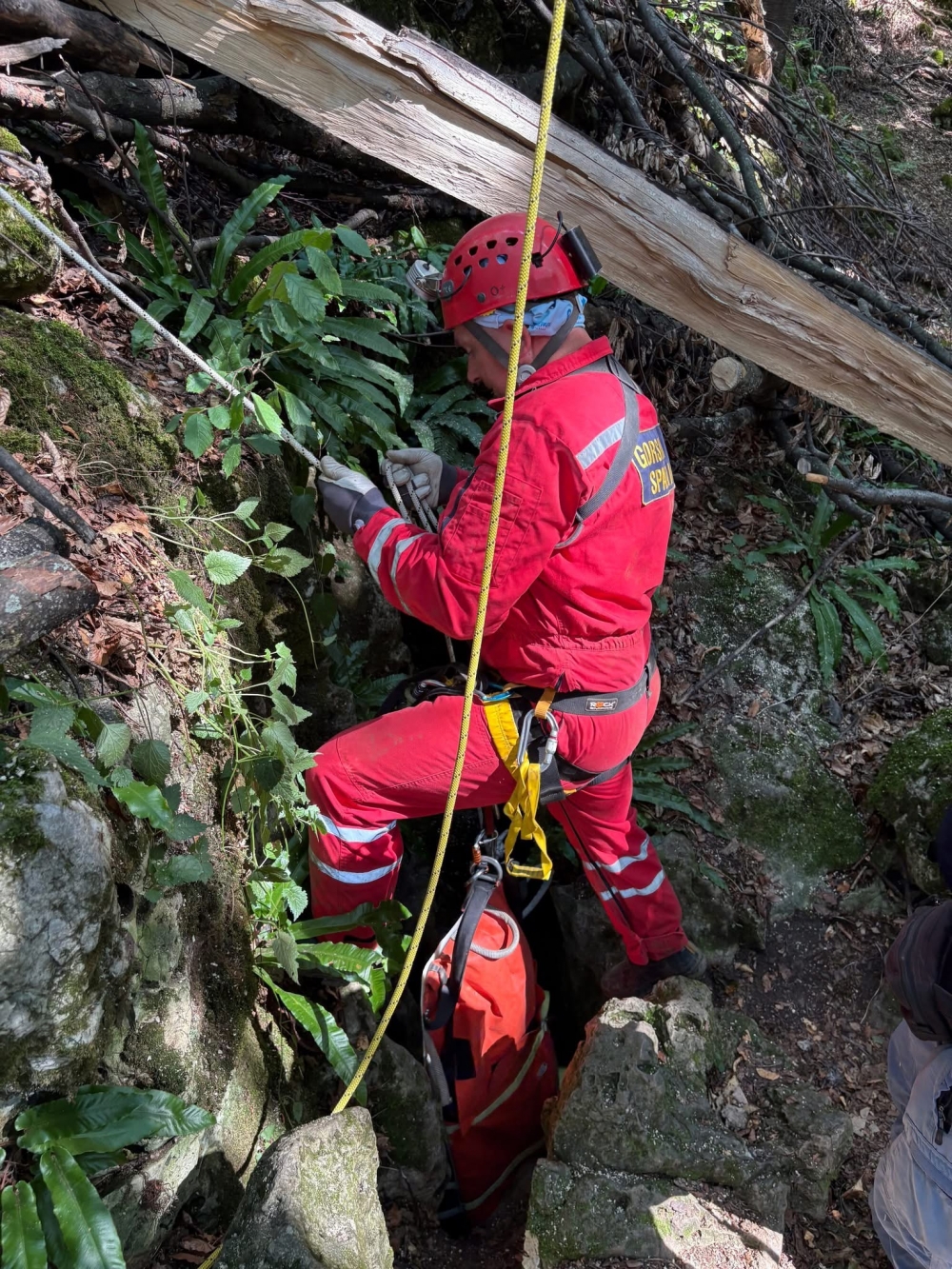 Speleo vježba HGSS Stanice Požega na Papuku