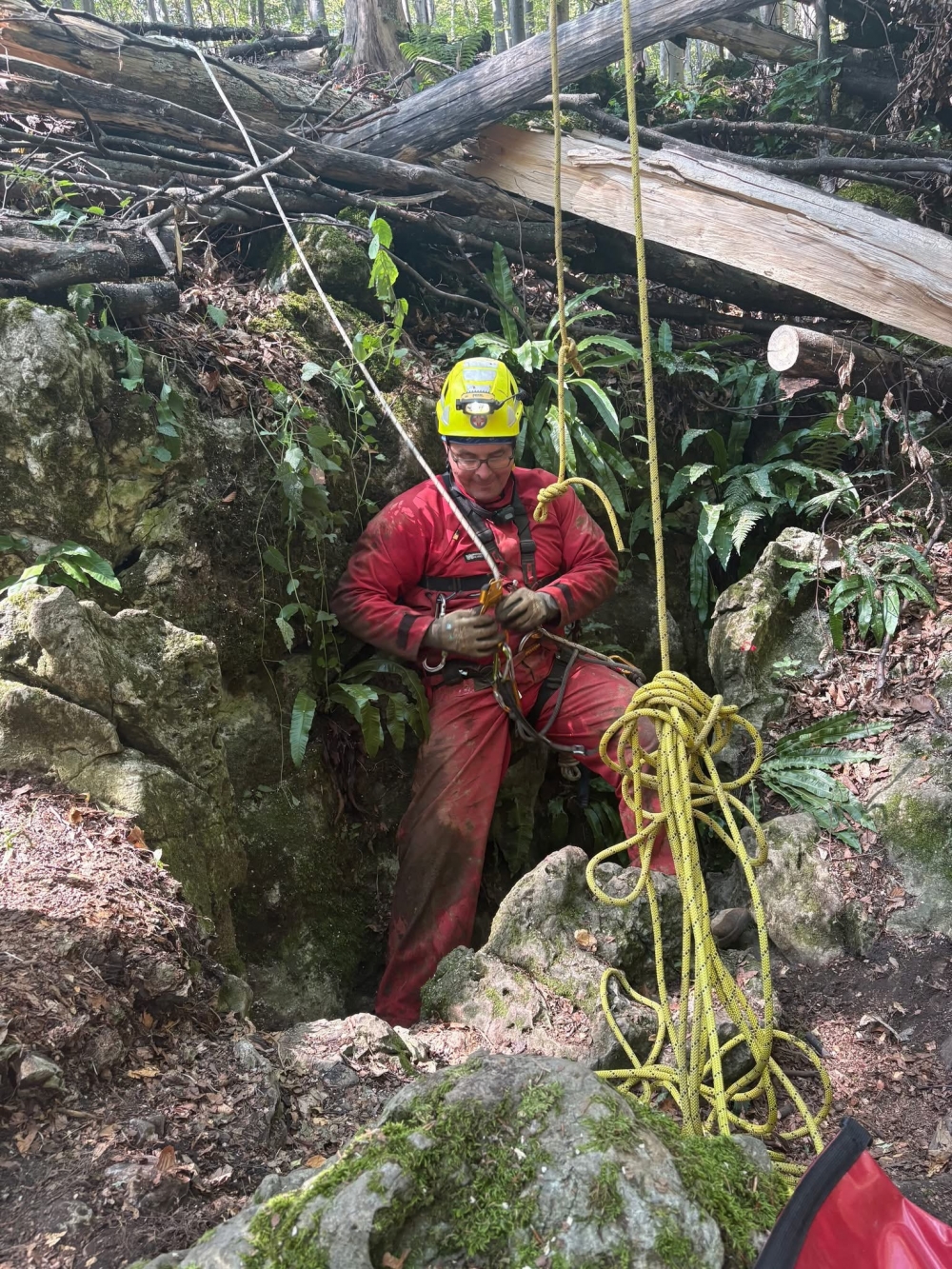 Speleo vježba HGSS Stanice Požega na Papuku