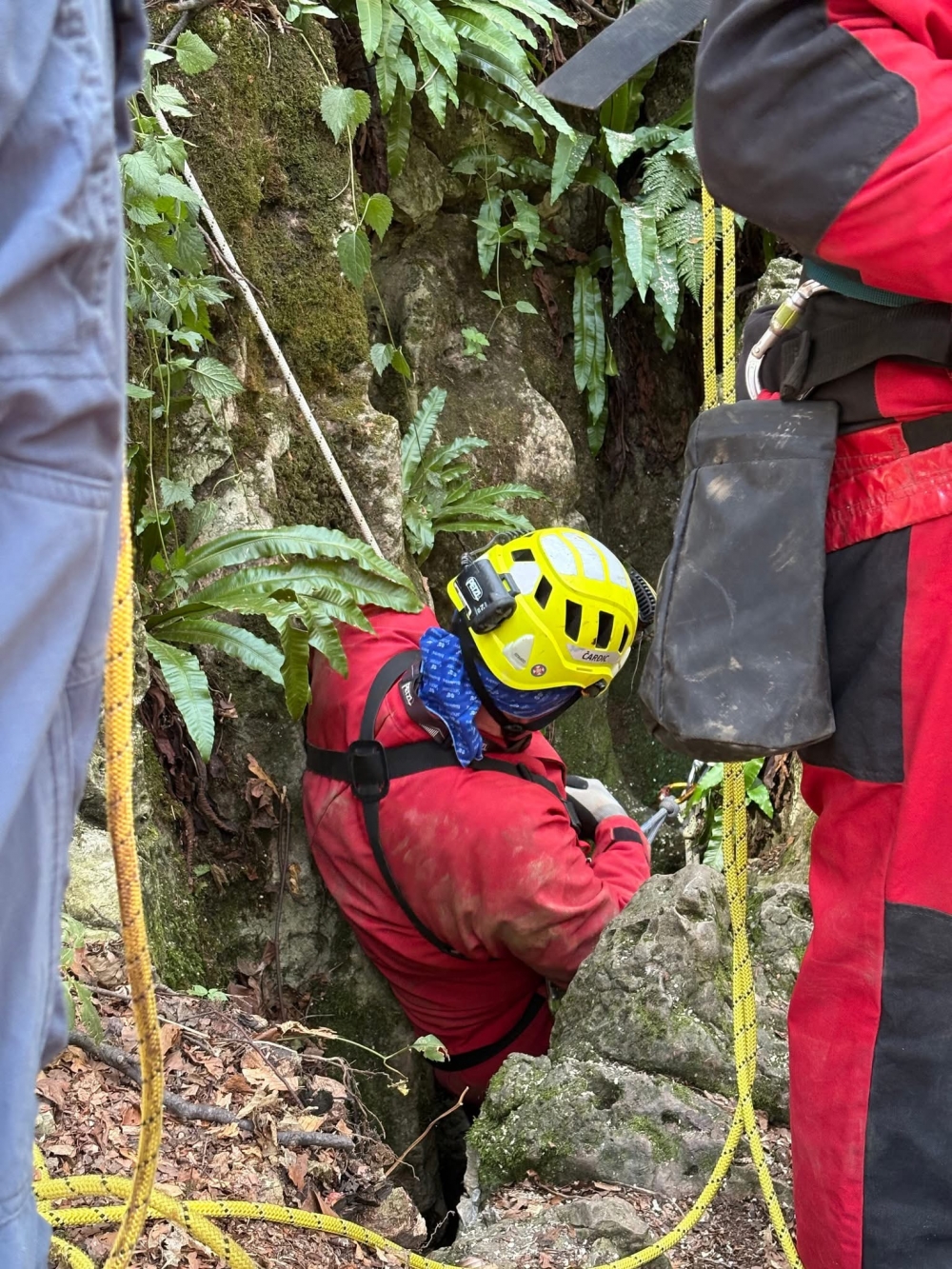 Speleo vježba HGSS Stanice Požega na Papuku