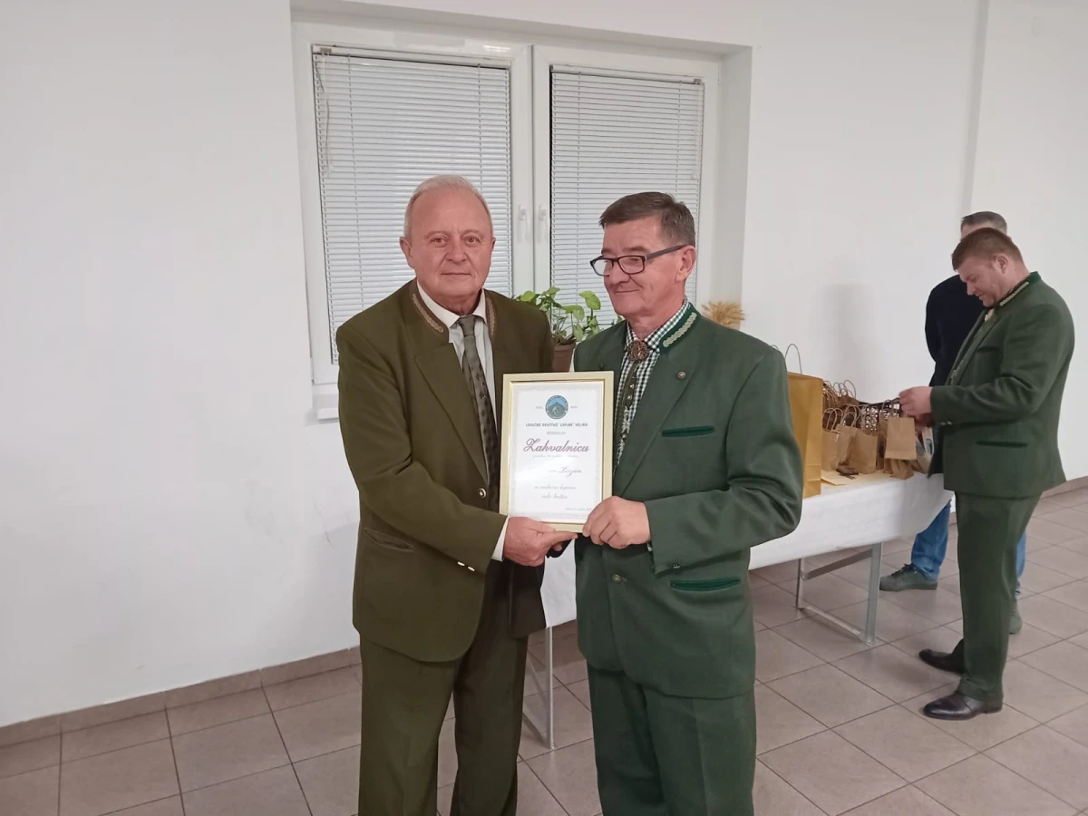 Lovci veličkog Lapjaka proslavili devet desetljeća svog društva