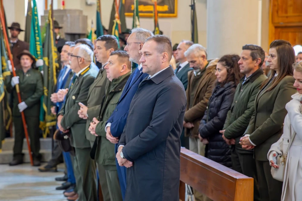 Lovci Požeško-slavonske županije sudjelovali na nacionalnoj proslavi svetog Huberta u Sisku