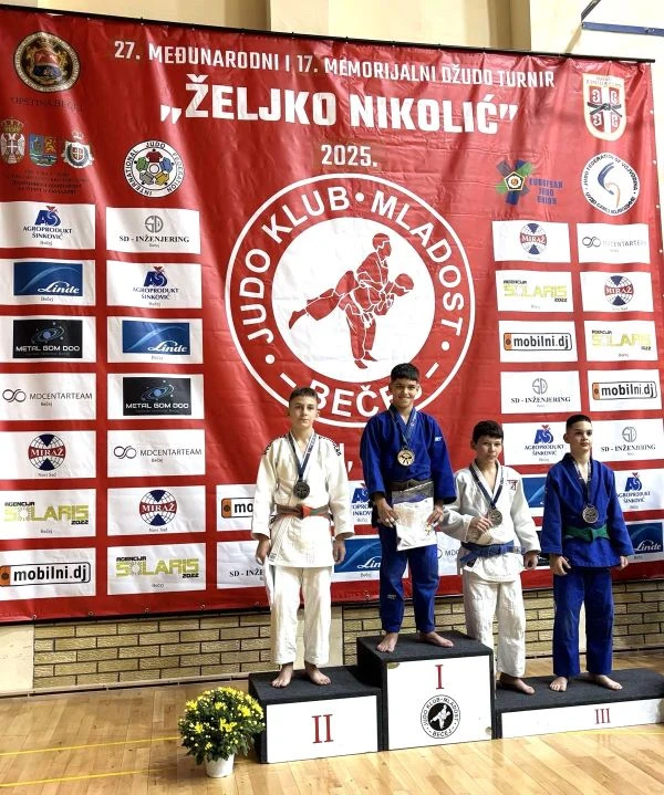 Judaši „Slavonca“ briljirali na međunarodnim turnirima u Bečeju i Zagrebu