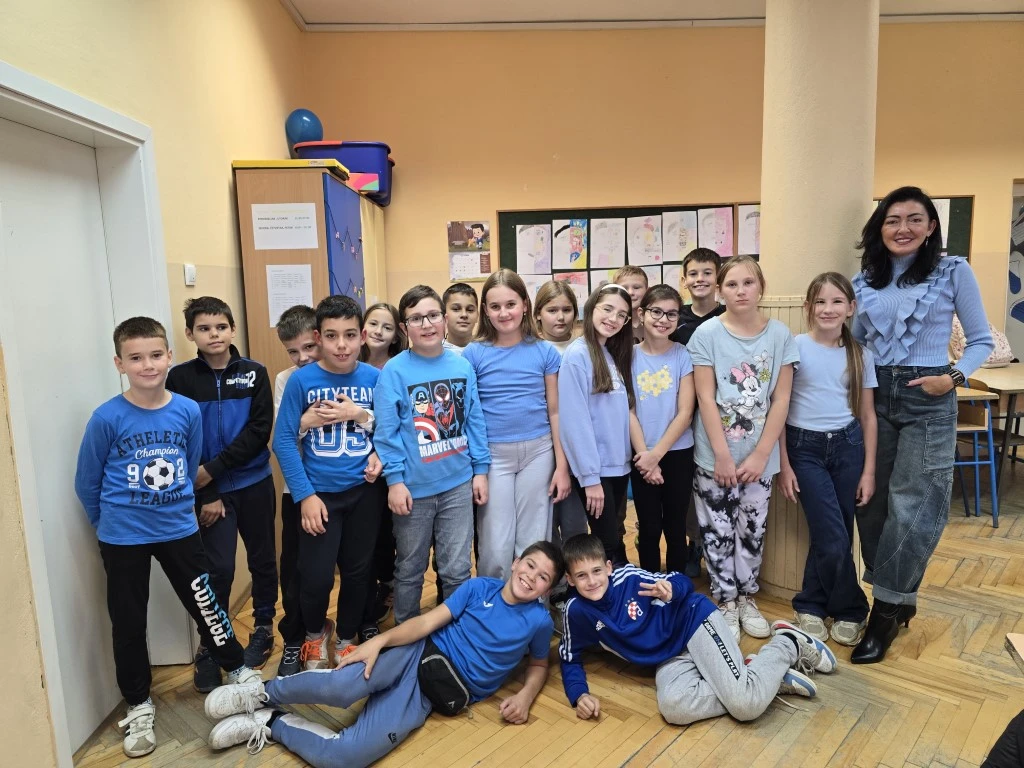 Učenici 4.c razreda OŠ Julija Kempfa obilježili Svjetski dan dijabetesa uz priču, igru i poruke podrške