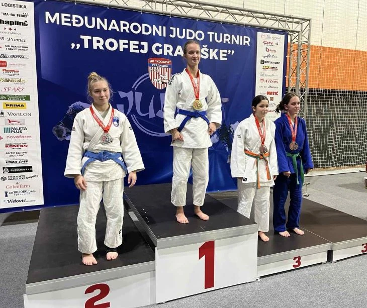 Sjajni uspjeh mladih judaša: Čaglinski Slavonac osvojio medalje na međunarodnom turniru u Gradišci