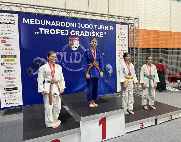 Sjajni uspjeh mladih judaša: Čaglinski Slavonac osvojio medalje na međunarodnom turniru u Gradišci