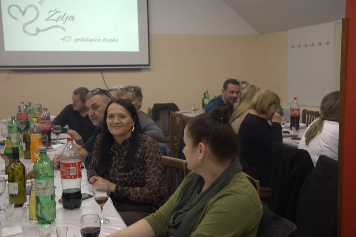 Sinovi Istrijani požurili roditeljima Blašković na proslavu jubileja braka