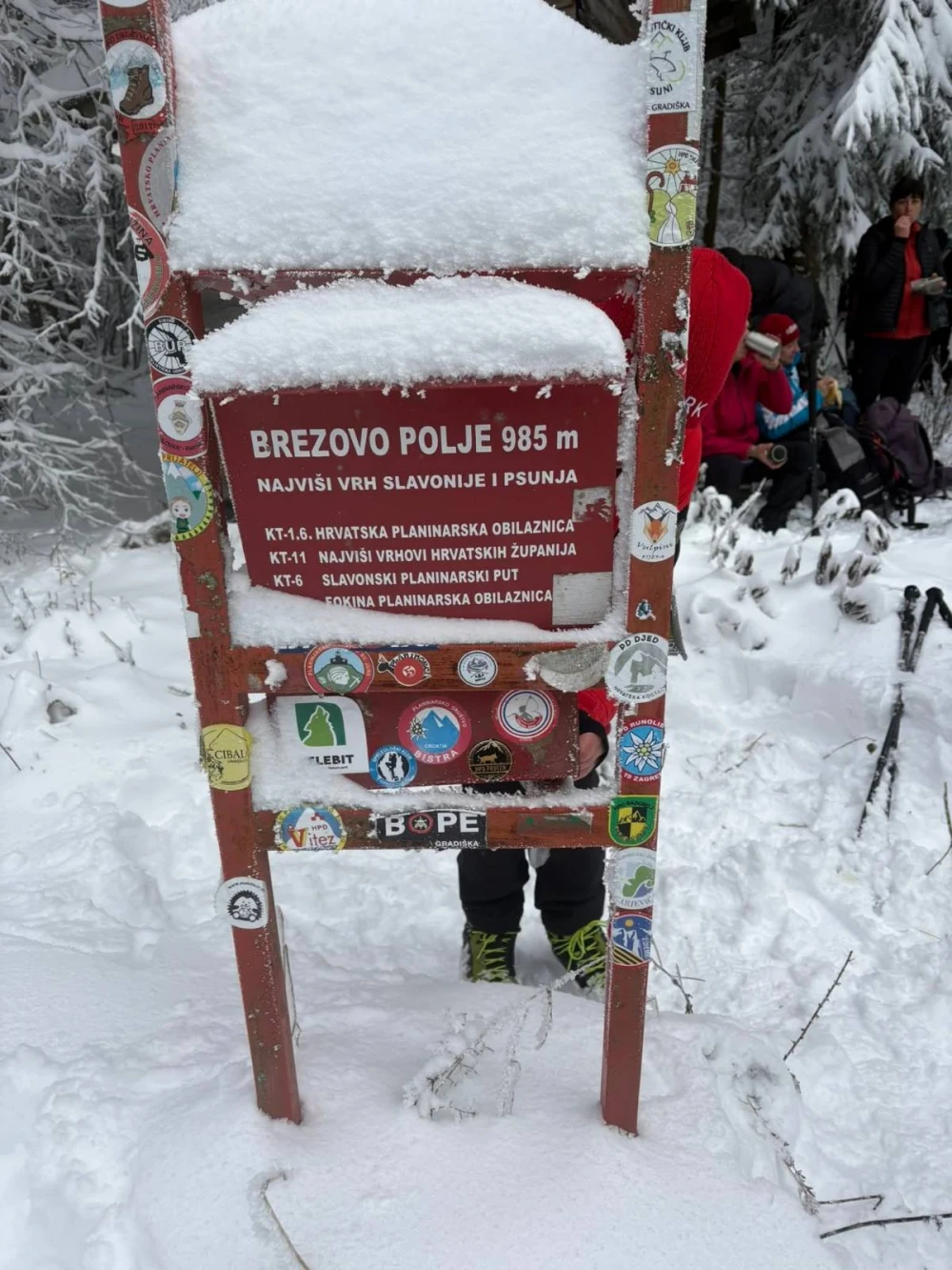 Zdravko Matičević predvodio planinare požeškog Sokolovca u pohodu na najviši vrh Slavonije