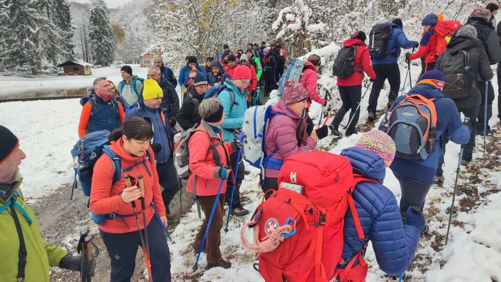 Zdravko Matičević predvodio planinare požeškog Sokolovca u pohodu na najviši vrh Slavonije