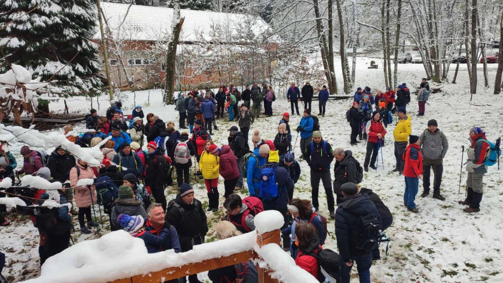 Zdravko Matičević predvodio planinare požeškog Sokolovca u pohodu na najviši vrh Slavonije