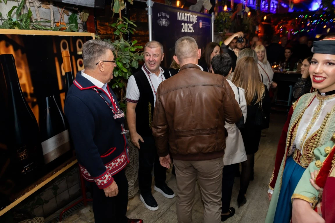 Martinje u Podgorici proslavljeno u svečanom ozračju: Vinarija Kutjevo predstavila mladu graševinu pred više od 500 uzvanika