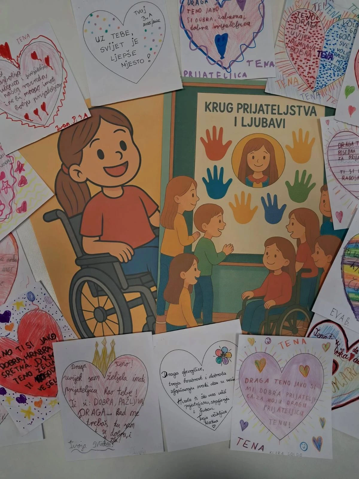 Učiteljica Martina Čerti i njezin 3.a posvetili Dan osoba s invaliditetom djevojčici koja ih spaja – Teni Šimčik