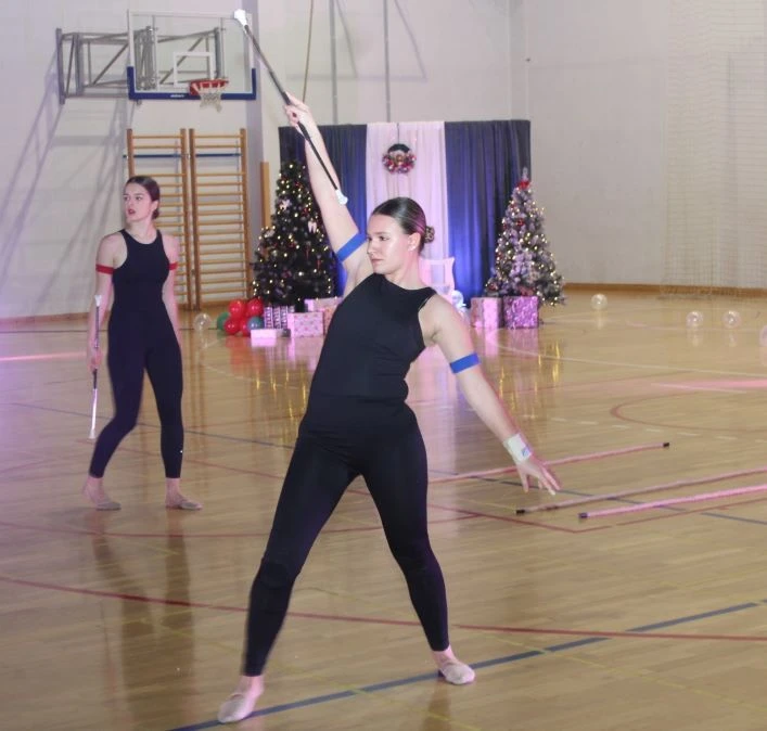 Pleterničke mažoretkinje održale božićnu priredbu