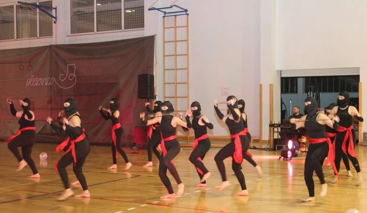 Pleterničke mažoretkinje održale božićnu priredbu