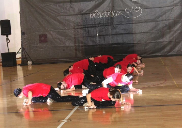 Pleterničke mažoretkinje održale božićnu priredbu