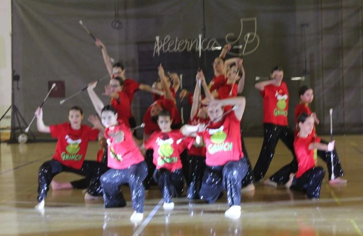 Pleterničke mažoretkinje održale božićnu priredbu