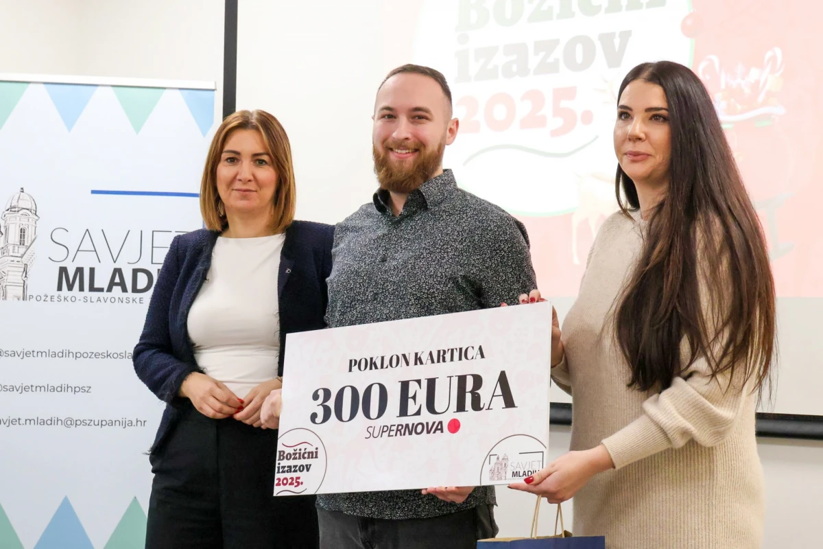 „Božićni izazov 2025“: Nagrađeni najkreativniji mladi Požeško-slavonske županije