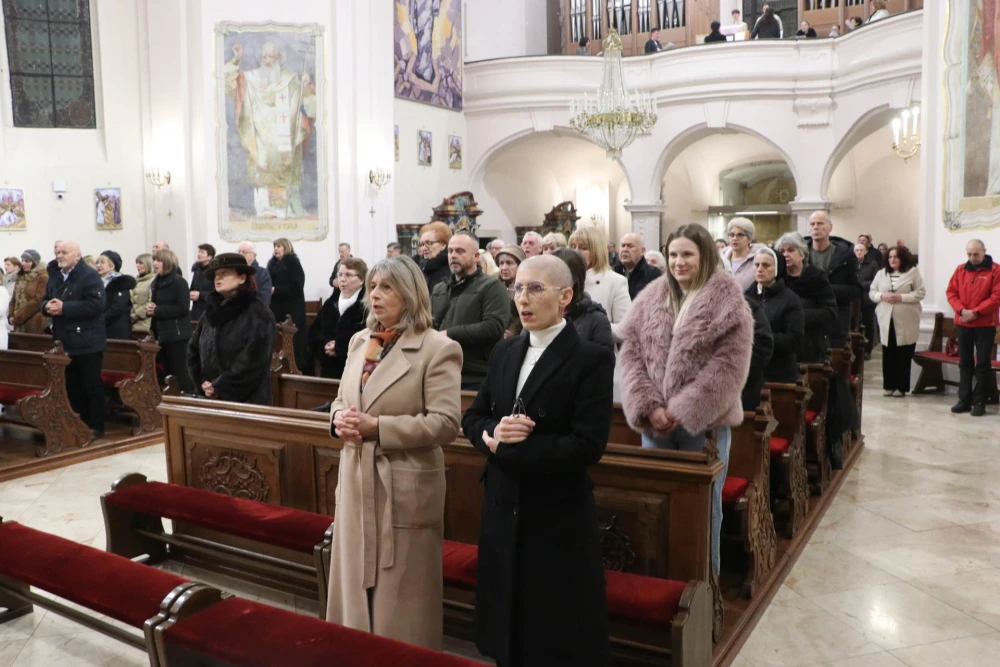 Misa zahvalnica na Staru godinu u požeškoj Katedrali
