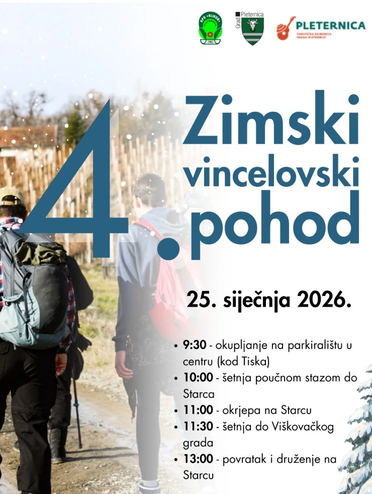 Planinarske škole i 4. Zimski vincelovski pohod u fokusu novog vodstva HPD-a Klikun Pleternica