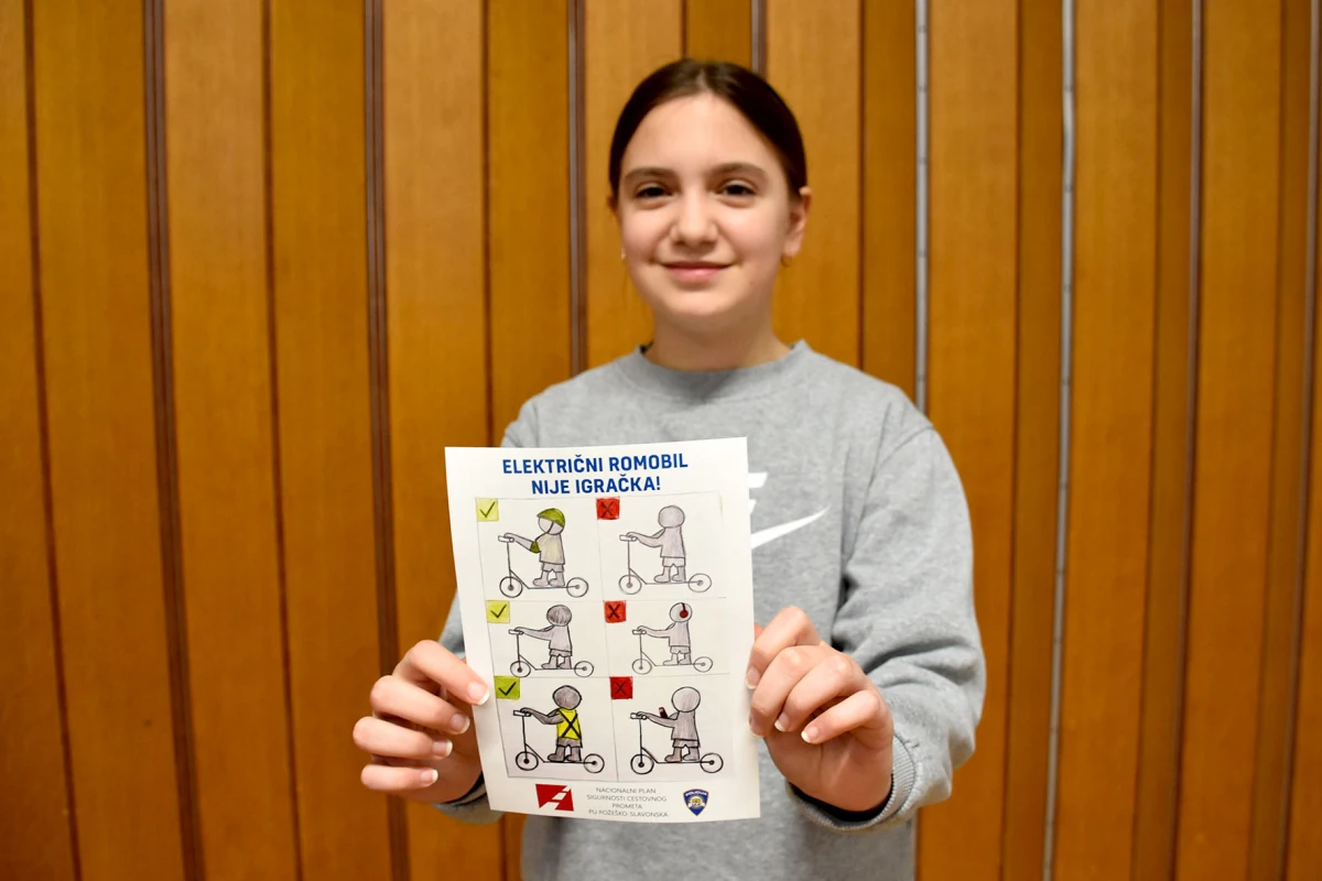 Učenici kao promotori sigurnosti: nagrađeni najbolji radovi o pravilnoj vožnji električnih romobila