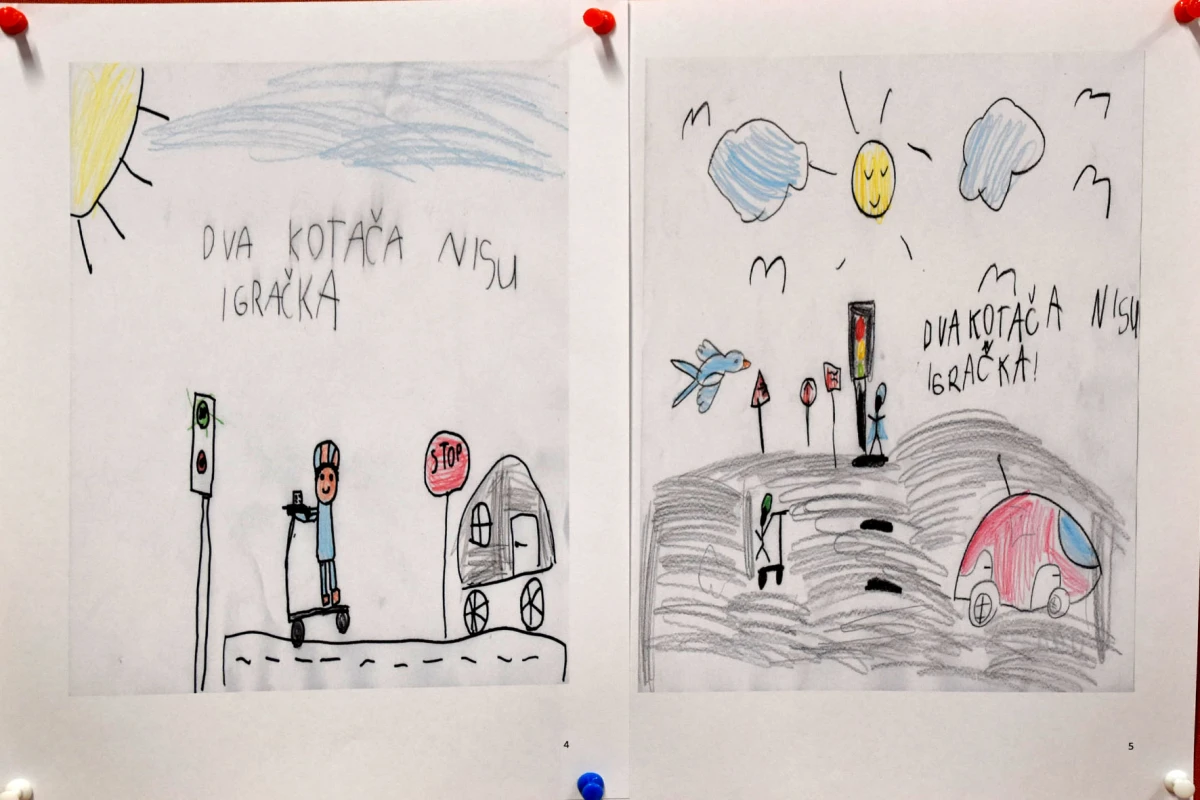 Učenici kao promotori sigurnosti: nagrađeni najbolji radovi o pravilnoj vožnji električnih romobila