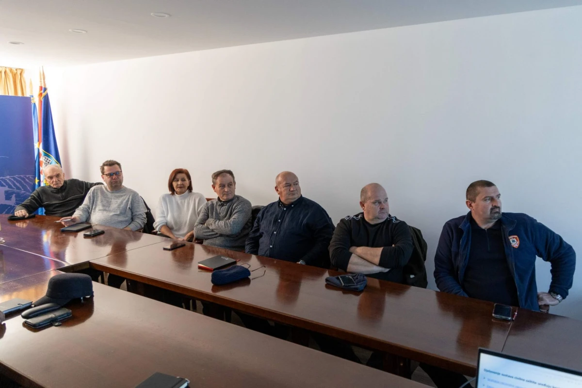 Održano osposobljavanje članova stožera civilne zaštite Grada Kutjeva i općine Čaglin