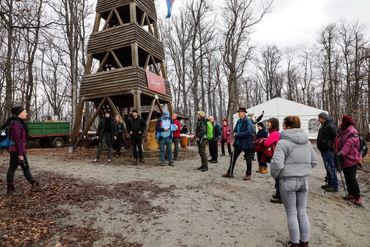 Koracima kroz vinograde i povijest Požeške gore: Zimski vincelovski pohod u Pleternici