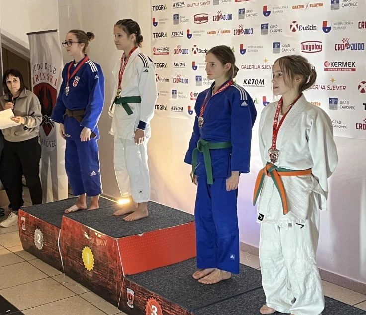 JUDO KLUB „SLAVONAC“: Sjajan nastup čaglinskih judaša na natjecanju Zrinski Open