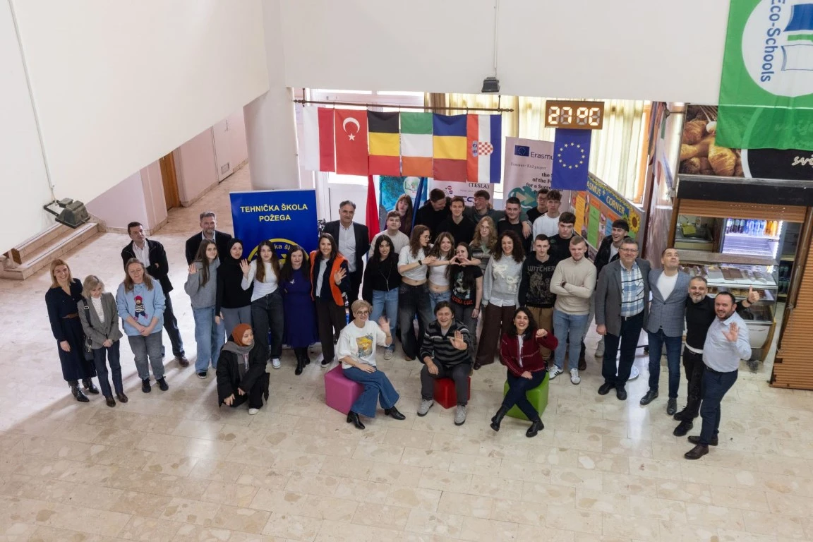 Tehnička škola u Požegi ugostila partnere iz Turske i Poljske u projektu „Green Energy in the Digital Age“