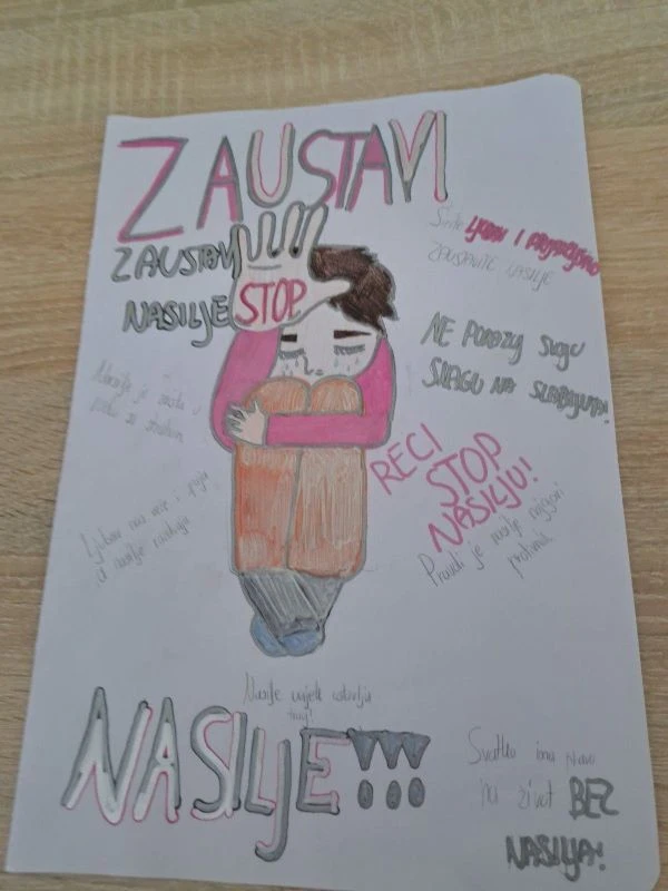 Ružičaste majice i snažne poruke protiv nasilja u čaglinskoj školi