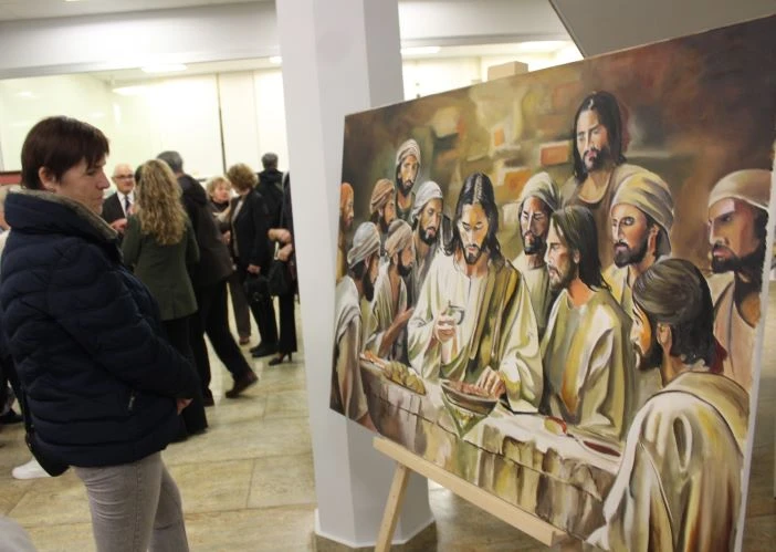 Otvorena izložba slika hrvatskog branitelja Drage Matoševića „Korizma i Uskrs“