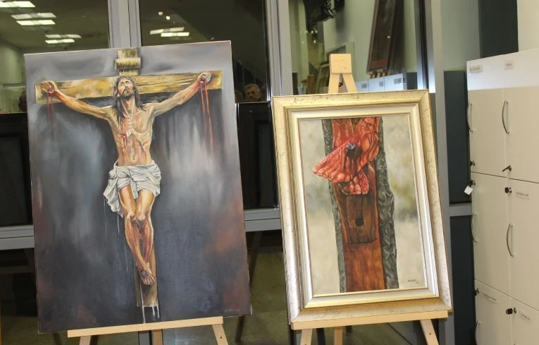 Otvorena izložba slika hrvatskog branitelja Drage Matoševića „Korizma i Uskrs“