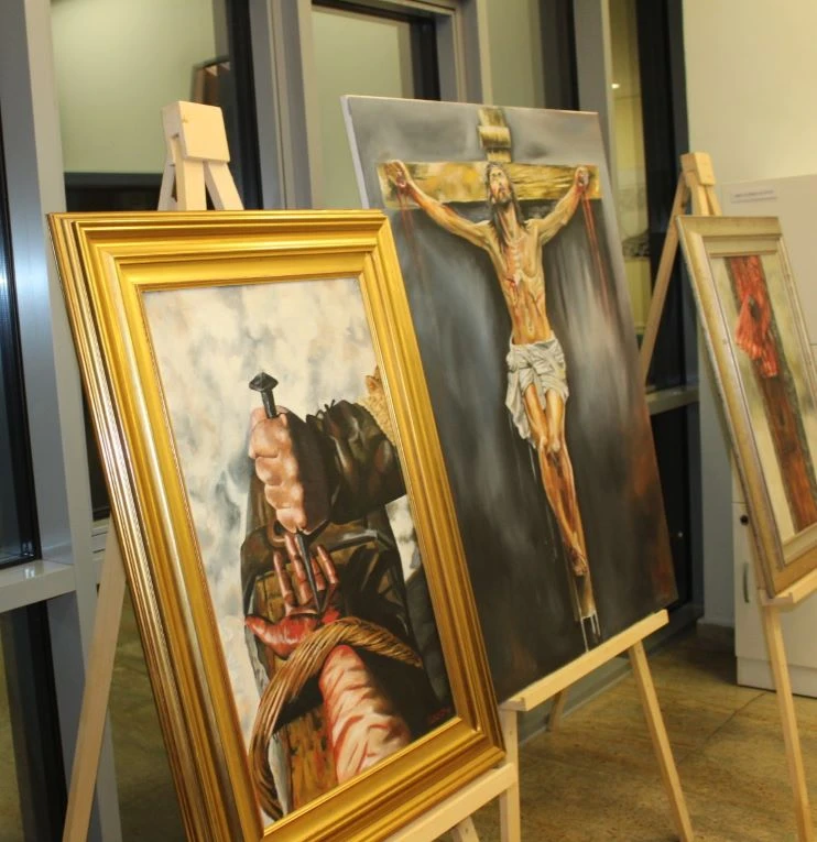 Otvorena izložba slika hrvatskog branitelja Drage Matoševića „Korizma i Uskrs“