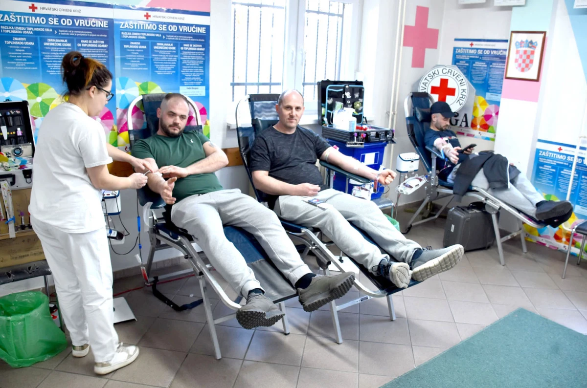 IZNIMAN ODZIV POŽEŽANA: U trodnevnoj akciji prikupljene 423 doze krvi