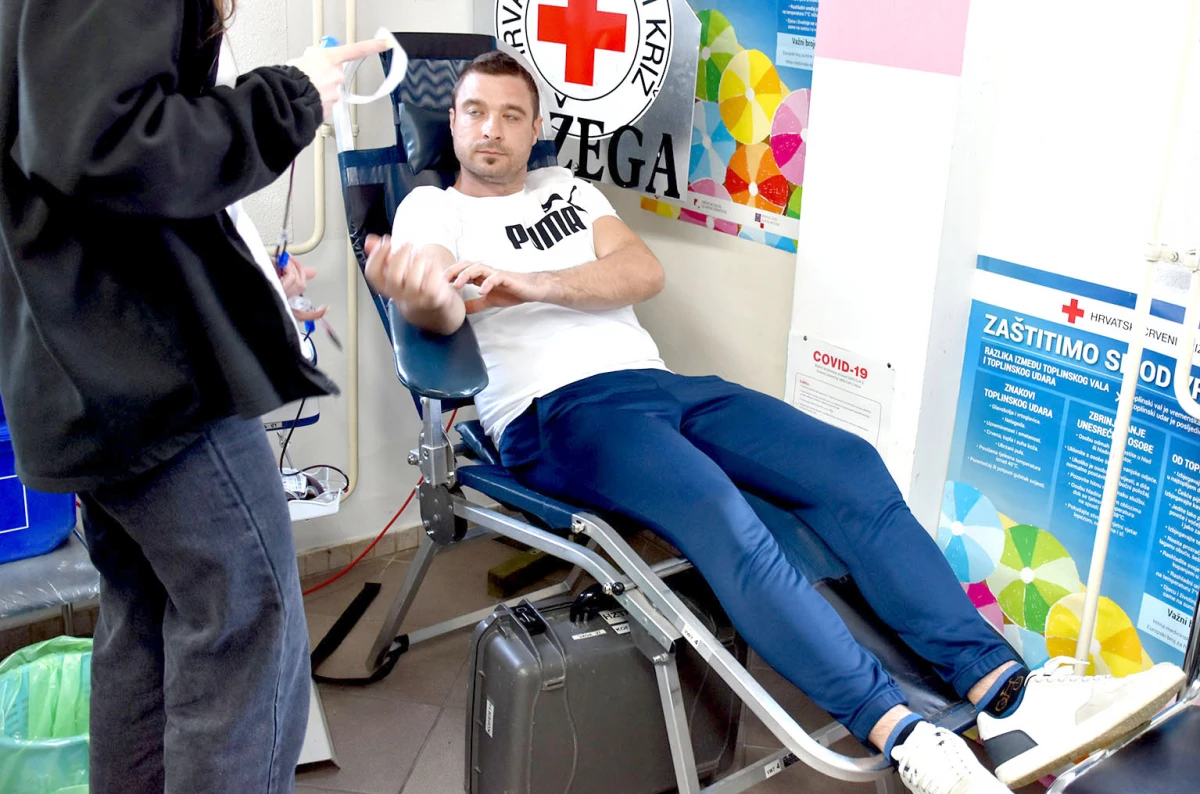 IZNIMAN ODZIV POŽEŽANA: U trodnevnoj akciji prikupljene 423 doze krvi