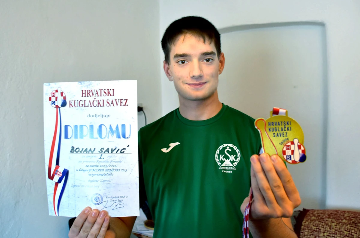 OD POŽEŠKIH STAZA DO VRHA HRVATSKE: Bojan Savić, mladi kralj čunjeva kojem je samo nebo granica