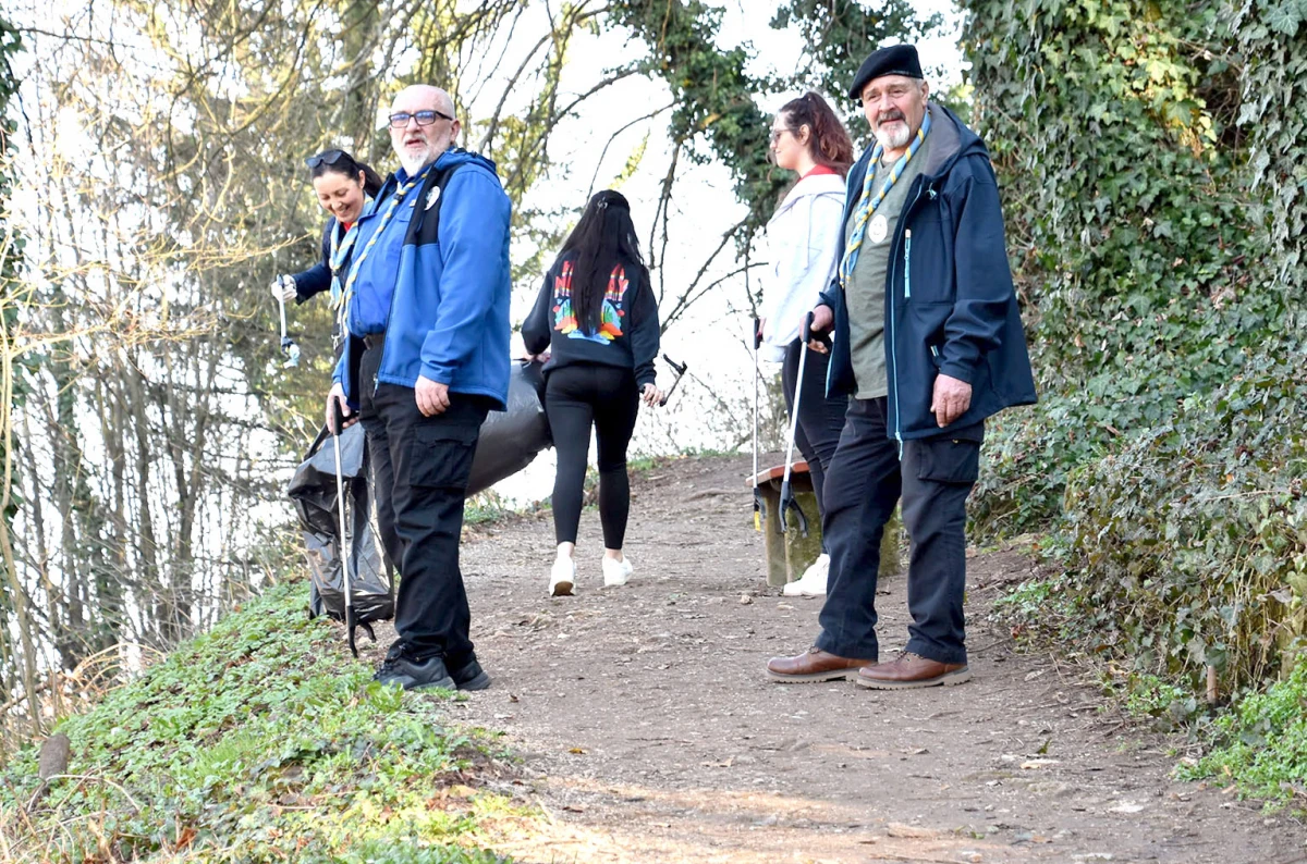 Iskusni „Brđani“ u akciji: Izviđači očistili Stari grad od otpada