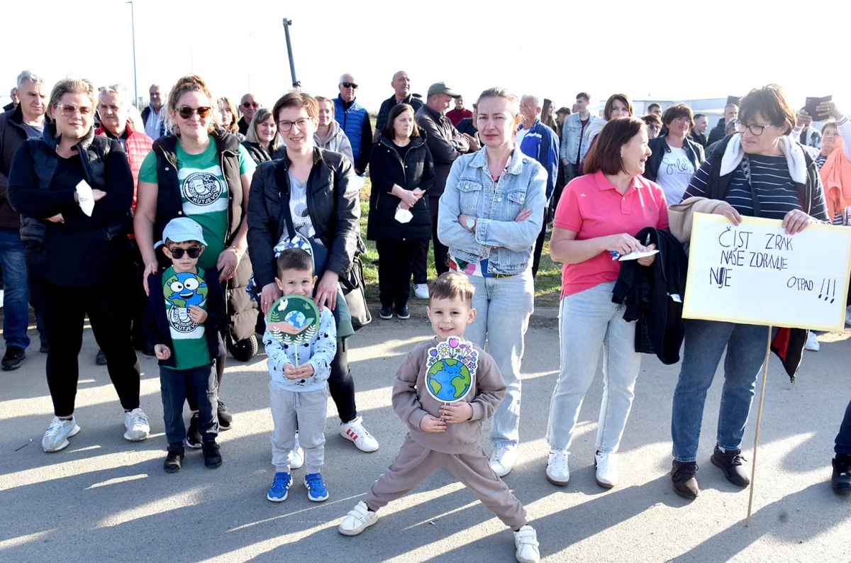 Snažna poruka iz Kutjeva: Građani uz gradonačelnika Budimira ustraju u borbi za čist zrak