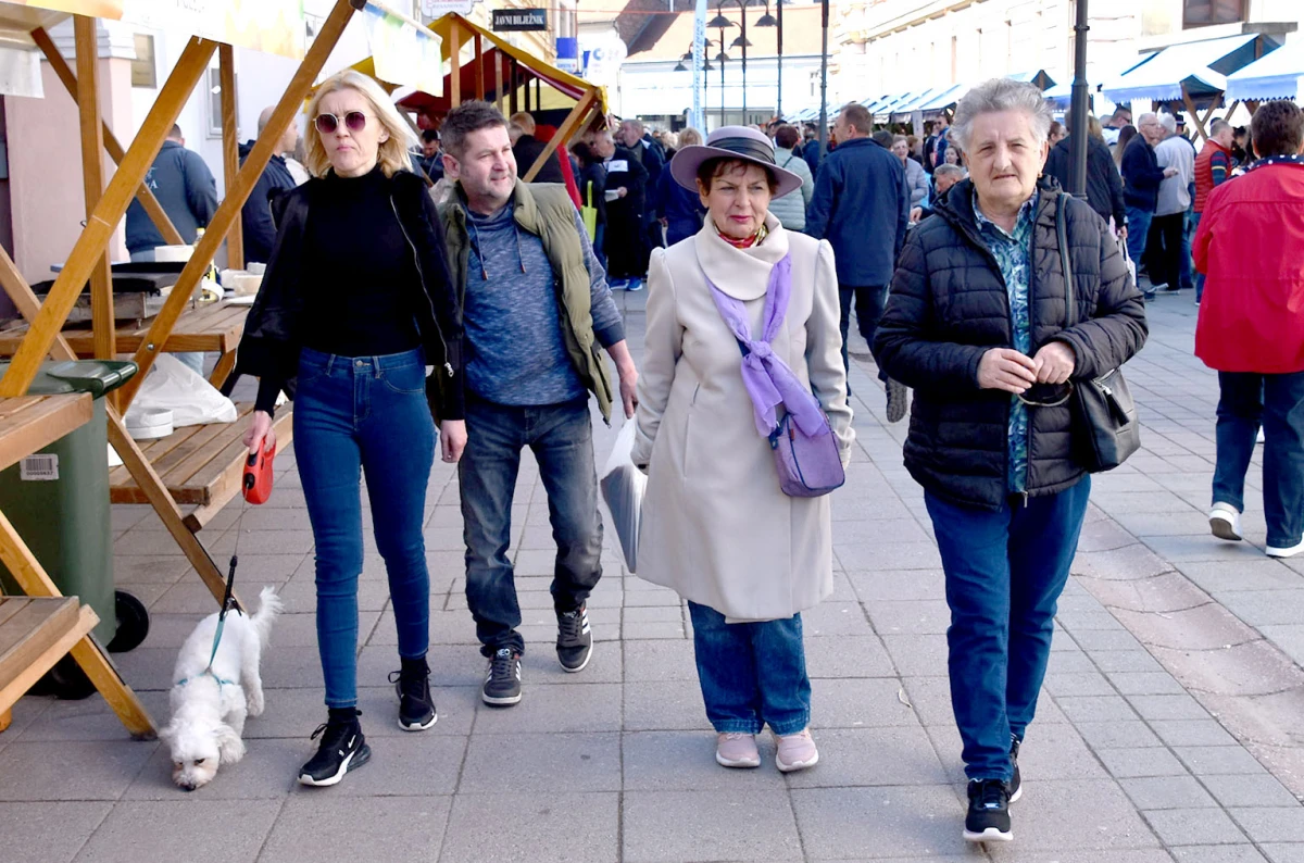 Grgurevski sajam privukao brojne posjetitelje u šetališnu zonu