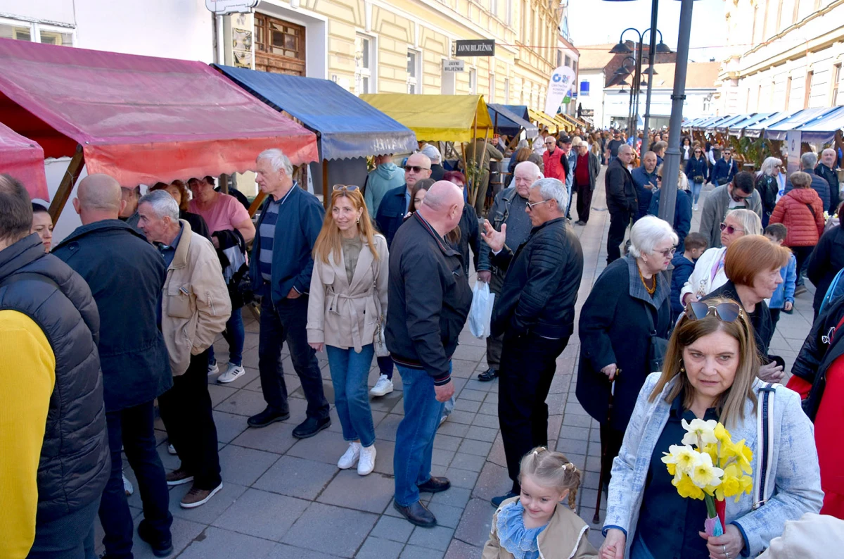 Grgurevski sajam privukao brojne posjetitelje u šetališnu zonu