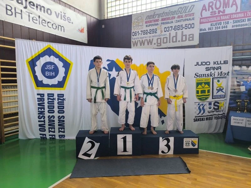 JUDO KLUB „SLAVONAC“ IZ ČAGLINA U ekipnoj konkurenciji osvojili prvo mjesto na međunarodnom turniru Sana Open 2026